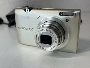 1円～ Nikon ニコン デジタルカメラ COOLPIX クールピクス S5100 1220万画素 光学5倍ズーム 広角28mm 2.7型液晶 美品 シルバー