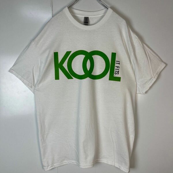 KOOL クール Tシャツ 大判 タバコ 企業物 白 たばこ デカロゴ 90s 野村訓市 着 STP y2k 00s Marlboro バドワイザー ハーレーダビッドソン