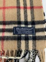 〇　Burberrys　バーバリーズ　マフラー　カシミヤ100％　ノバチェック_画像2