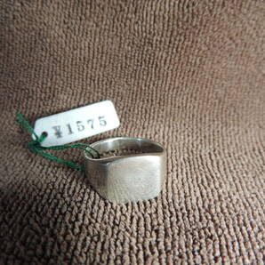 ヴィンテージ・未使用・リング 指輪 SILVER925シルバー刻印あり・美品・16号・5.50g