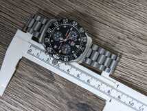 TAG HEUER タグホイヤー 571.513 フォーミュラ1 クロノグラフ SS ブラック文字盤 クオーツ メンズ腕時計_画像9