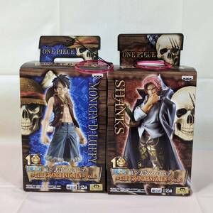 【ワンピース】【新品】【フィギュアセット売り】GRANDLINE MEN ルフィ&シャンクス セット/THE DXF/グラメン