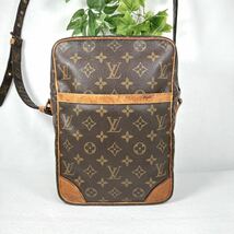 1円 LOUIS VUITTON ルイヴィトン ショルダーバッグ ダヌーブMM M45264 モノグラム シリアル8905SL_画像3