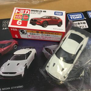 トミカ　日産GT-Rニスモ、マツダ　CX-60 未使用