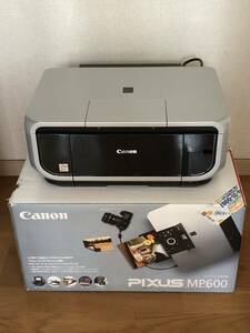 CANON キャノン MP600 廃インク率 21.4%　PIXUS A4 インクジェット プリンター 複合機