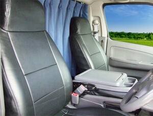 Azur azur seat cover front row set Caravan E25 series H13.4~H24.5 van DX long / van DX spoiler ng