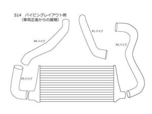 HPI インタークーラーキット 補修用パイピング I/C JZX110パイプキット マークII/ヴェロッサ JZX110