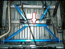 CUSCO クスコ パワーブレース リヤリヤ ハイエース TRH200V 2004年08月～ 1TR-FE 2.0 FR ※沖縄・離島は着払い_画像2