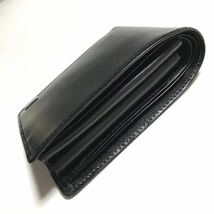 未使用　PORTER シーン　二つ折り財布　ポーター　財布　吉田カバン　ブラック　110-02920 牛革　定価23100円 日本製　小銭入れ付き　_画像3