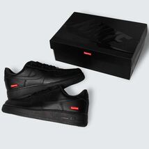 【新品未使用】Supreme Nike Air Force 1 Low Black シュプリーム　ナイキ　エアフォース1 26.0cm US8_画像6