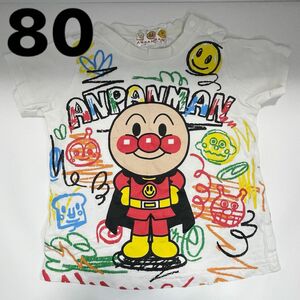 半袖Tシャツ　アンパンマン 80