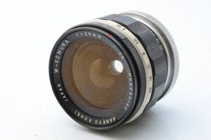 KOMURA W-KOMURA 28mm f3.5 【現状品】 #131535