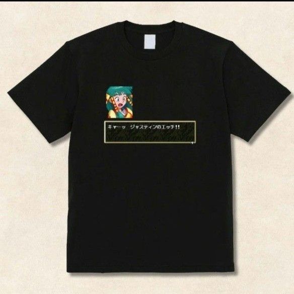 GRANDIA ジャスティンのエッチ Tシャツ L　グランディア