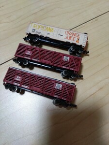  N gauge You Goss la Via made America type . car 3 both set used 