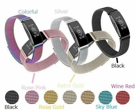 L9 各色 Fitbit Inspire ステンレス メッシュバンド