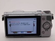 ★訳あり★ソニー SONY α NEX-5T ボディ シルバー フラッシュ ストラップ バッテリー付属＃B13_画像10