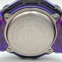 CASIO G-SHOCK GBD-200SM-1A6JF＜腕時計＞カシオ ジーショック クォーツ パープル 樹脂バンド メンズ Gスクワッド デジタル_画像7