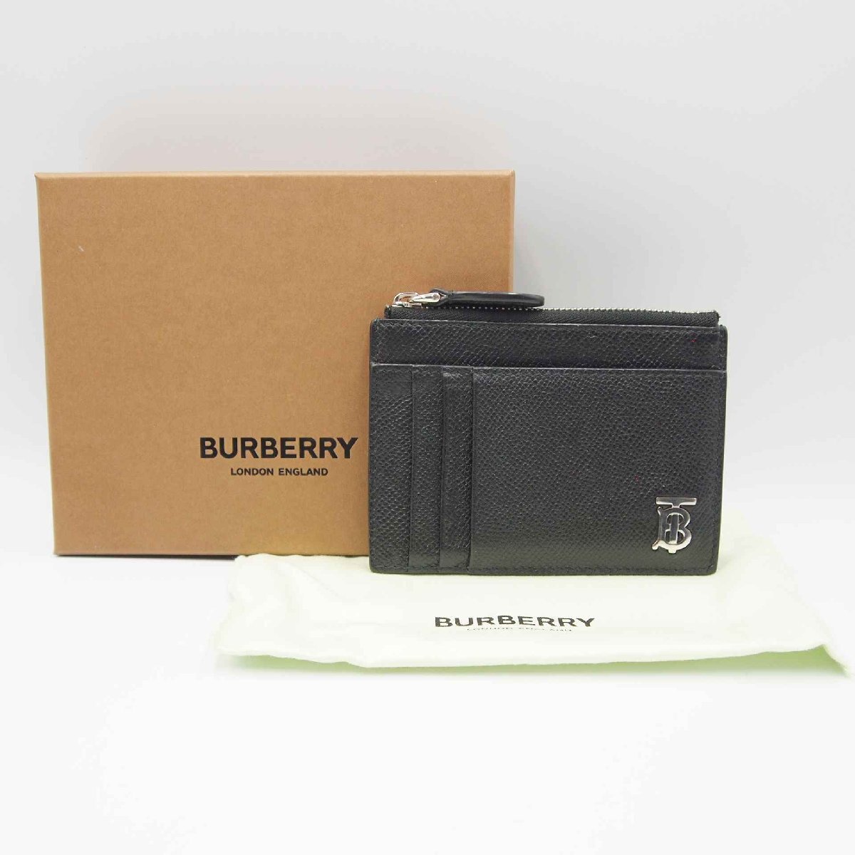 新品未使用品 箱付き BURBERRY LONDON 小銭入れ コインケース 黒
