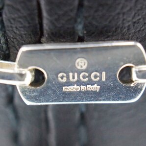 【箱・袋あり】GUCCI Gプレート ネックレス＜アクセサリー＞グッチ 925 SV シルバー 16.8g メンズ レディース ブランドの画像3