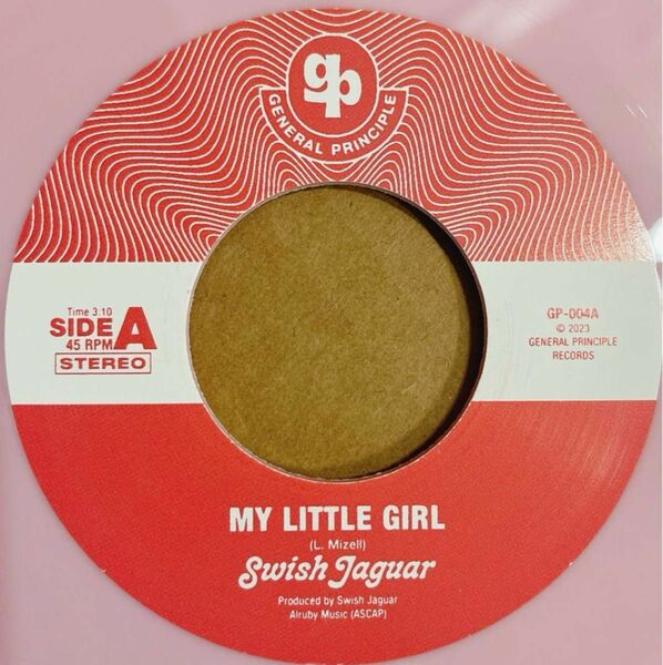 swish jaguar my little girl 200枚限定ピンク盤45