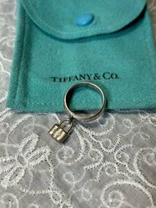 【#yk】Tiffany Co シルバー リング pt925 9号ティファニー アクセサリー 指輪 