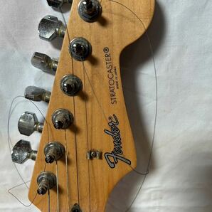 【#sk】Fender PhotoGenic エレキギター STRATOCASTER U012137 フェンダーギター ホワイト レッドの画像2
