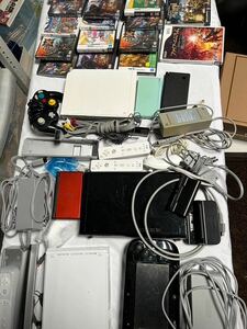 【任天堂 まとめ】Nintendo WiiU 32GB WUP-101 DS DSi 周辺機器 ゲーム機 コントローラー カセット他多数