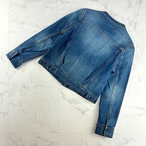  новый товар не использовался MERCURYDUO Mercury Duo Denim жакет G Jean внешний женский голубой размер S*NC1161