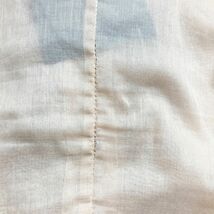 MIU MIU ミュウミュウ コットン100% フロントフリル 襟付き長袖ブラウスシャツ トップス レディース ピンク サイズ38*MC527_画像7