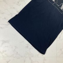 美品 ARMANI EXCHANGE アルマーニエクスチェンジ フロントプリントTシャツ 半袖カットソー トップス メンズ 黒 ブラック サイズXS*NC1310_画像4