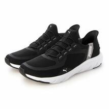 プーマ PUMA SOFTRIDE フレックス レース EASE IN ワイド_ 309901 （ブラック/ストーミー スレート/ホワイト） 27.5㎝ 新品 未使用 _画像1