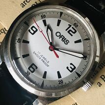 【1円スタート】■美品！カッコイイ■大人気/オリス/ORIS/手巻きメンズ腕時計/1970’sビンテージ/アンティークウォッチ/35㎜/白/ホワイト_画像5