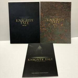 ミュージカル パンフレット＆コンサートパンフ★KNIGHTS’TALE ナイツ・テイル 騎士物語★堂本光一、井上芳雄★3冊セットの画像1