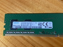 samsung 4GB 1Rx16 PC4-2400T メモリー　1枚_画像2