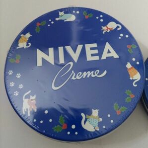 新品未開封　NIVEA ニベアクリーム ニベア 青缶　マツキヨ　ココカラファイン　限定デザイン　大缶　猫　