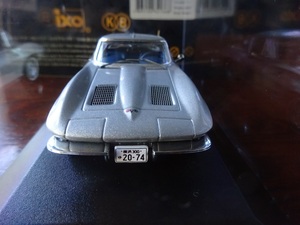 コルベット スティングレイ　Corvette Stingray 1963 Silver Metallic　IXO