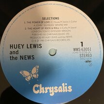 ☆美盤 HUEY LEWIS AND THE NEWS SELECTIONS 5 TRACK EP WWS-63051帯付き【日本盤】 LP レコード アナログ盤 10278F3YK3_画像4