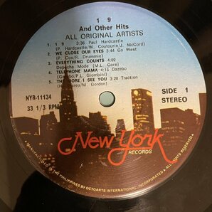Various / Paul Hardcastle's 19 And Other Hits NYR-11134【Philippines盤】 LP レコード アナログ盤 10271F3YK3の画像3