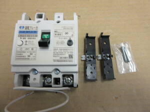 NT032407　未使用　カワムラ　漏電ブレーカ　ZL63-30-30　3P3E30mA30A　AV100-200V　個数あり
