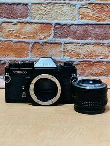 RICOH XR500 ボディ& XR RIKENON 1：2 50mm L 中古保管品 最低落札設定無し