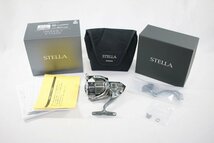 ◎【1スタ！】未使用 SHIMANO シマノ STELLA ステラ 22 C3000XG スピニングリール 釣り具 フィッシング 箱・ケース付き ③_画像1