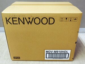 ★1スタ！【未使用品/2台セット】Kenwood ケンウッド MDV-M910HDL 9V型 彩速 カーナビ Mシリーズ 大画面モデル m5-35454 m_e