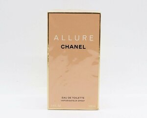 1円【未開封・未使用】シャネル ALLURE アリュール オードゥ トワレット ヴァポリザター 100ml CHANEL 香水 オードトワレ z24-604-5 z_b