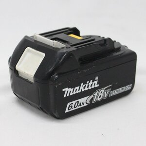 makita マキタ 18V バッテリー BL1860B 雪 星 飛行機マーク有り 動作確認済み 中古品 m_z(j) m24-35849