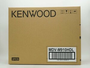 ★1スタ！【未使用品/2台セット】Kenwood ケンウッド MDV-M910HDL 9V型 彩速 カーナビ Mシリーズ 大画面モデル m5-35650 m_e