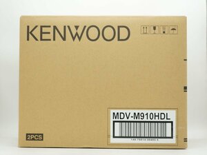 ★1スタ！【未使用品/2台セット】Kenwood ケンウッド MDV-M910HDL 9V型 彩速 カーナビ Mシリーズ 大画面モデル m5-35540 m_e