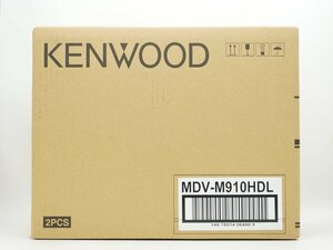 ★1スタ！【未使用品/2台セット】Kenwood ケンウッド MDV-M910HDL 9V型 彩速 カーナビ Mシリーズ 大画面モデル m5-35806 m_e