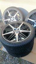 美品　CarIsson　カールソン1/10RS 8.5J+40 PCD112 5穴　255/35R20 ×4本_画像4