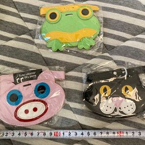 ネームタグ かえる 豚 猫 ラゲージタグ キャリータグ セット