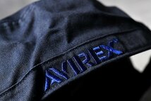 AVIREX 正規品 ワークキャップ キャップ 帽子 メンズ ブランド 大きいサイズ アヴィレックス アビレックス BIG SIZE 18490000 49 ネイビー_画像5